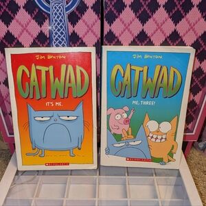 Set of two Cat Wad Comic Books